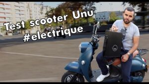 Un scooter électrique au charme rétro : découvrez le test approfondi du unu