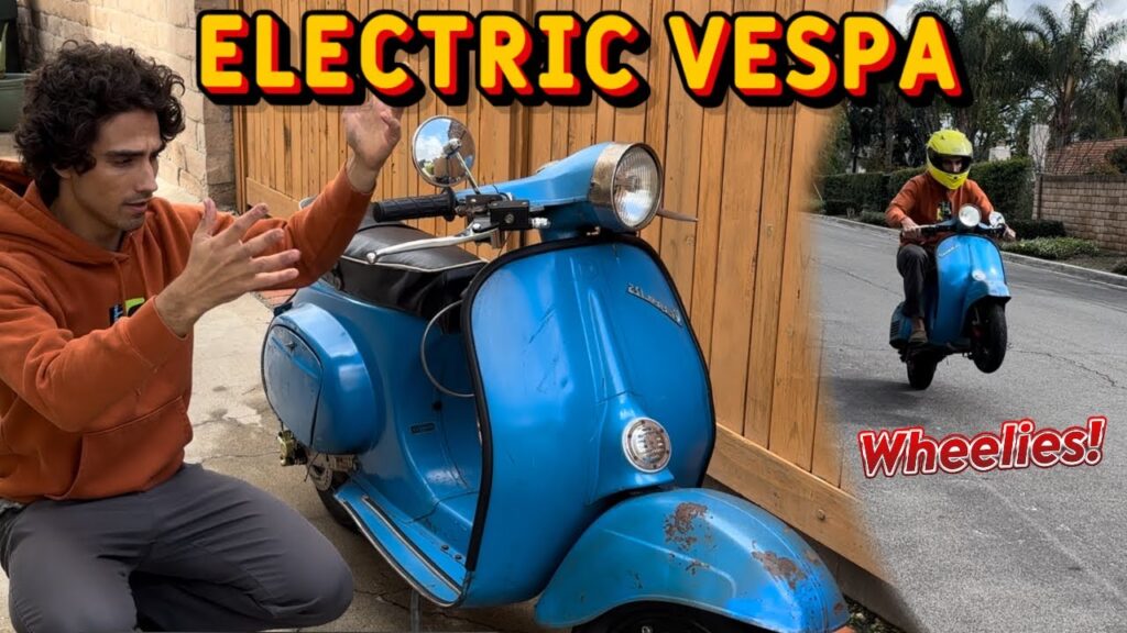 Kit de conversion électrique pour Vespa : transformez votre expérience de conduite avec confiance et efficacité