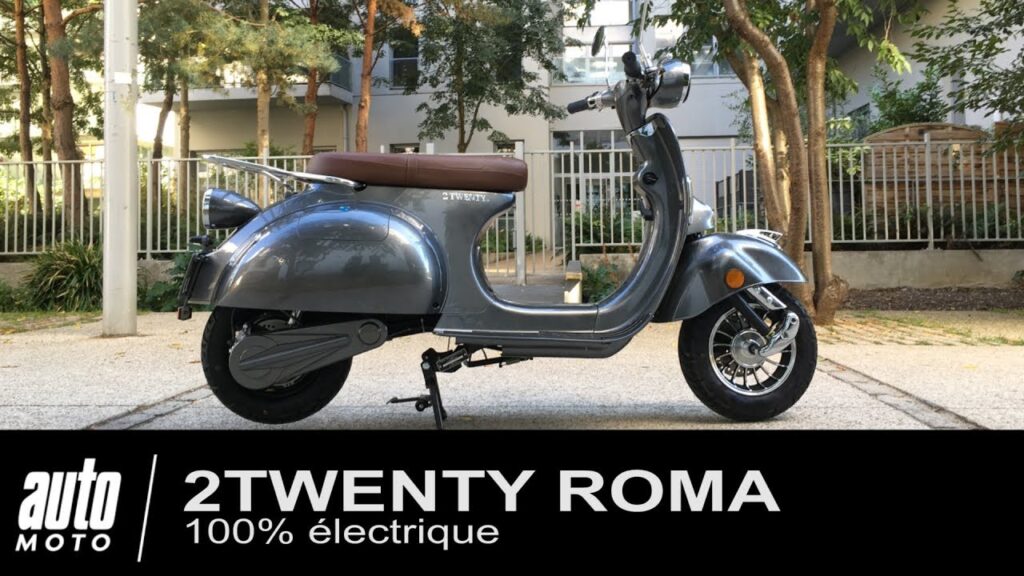 L’Essai Détaillé du Scooter Électrique 2TWENTY ROMA : Entre Élégance et Performance à la Façon Vespa